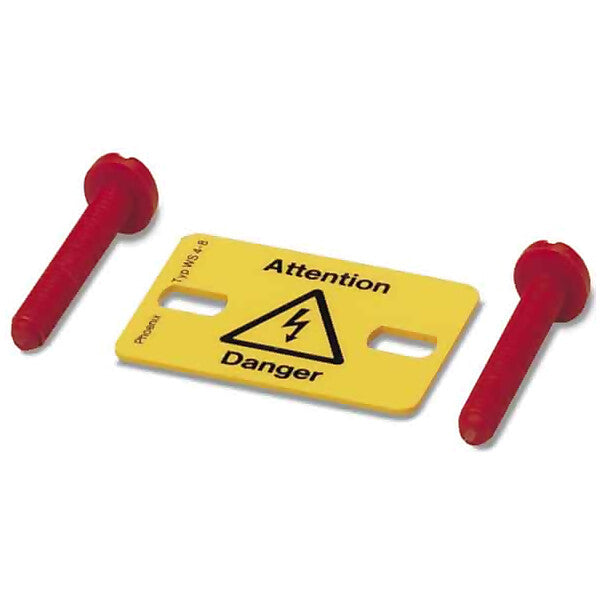 Phoenix Contact Warnschild WS 3- 6